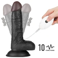 Strap-On Ajustabil Cu 10 Funcții De Vibrație Maro