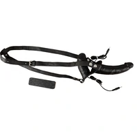 Strap On Cu Vibrații Double Thruster Negru