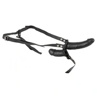 Strap On Cu Vibrații Double Thruster Negru