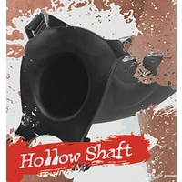 Strap-On Fetish Fantasy Extreme Hollow 17.8cm Negru