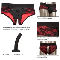 Strap-On Scandal Decupat Set L-XL Negru