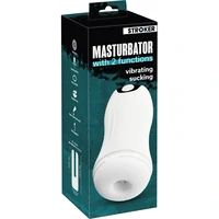 Stroker Masturbator 10 Moduri Vibrație 3 Viteze Sucțiune Alb