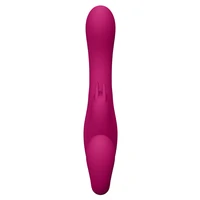 Suki Vibrating Strapless Strap-on Rabbit Roz