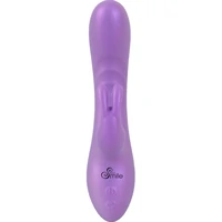 Sweet Smile Flexible Rabbit 18.3 cm — 24 Moduri, Reîncărcabil Mov