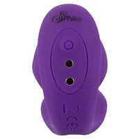 Sweet Smile Plug Panty 2în1, Reîncărcabil, 7 Moduri Mov