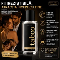 Taboo Esență Tentantă Cu Feromoni De Atracție Feminini 50ml