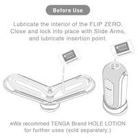 Tenga Flip Zero Gravity — 16cm Inserabil Negru