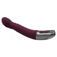 Titanz Rubine Red: Vibrator 10 Vibrații + 10 Rotații Roșu
