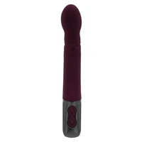Titanz Rubine Red: Vibrator 10 Vibrații + 10 Rotații Roșu