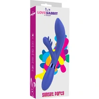 ToyJoy Sunset Party Rabbit — 7 Moduri, USB 23 cm Mov