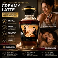 Ulei Masaj Aphrodisiac Warming Oil Creamy Latte 100ml