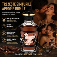 Uleiul Afrodisiac de Masaj cu Ciocolată cu Efect Încălzitor 100ml