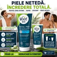 Veet Men TOTAL PRO Depilare Intimă Rapidă 5–10 Min