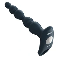 Vibrator Anal ELIXER Double Albastru