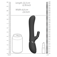 Vibrator Chou Punctul G Rabbit And Clitoral Negru
