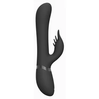 Vibrator Chou Punctul G Rabbit And Clitoral Negru