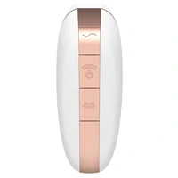 Vibrator Clitoridian Love Triangle Alb