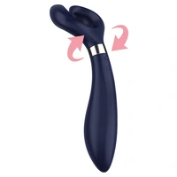 Vibrator Cuplu Partner Multifun 3 Albastru
