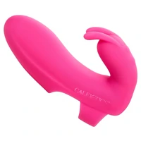 Vibrator din Silicon Pentru Plăcere cu Degetul Roz
