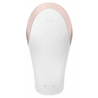 Vibrator Double Love Luxury Partner Alb