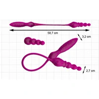 Vibrator Dublu Adrien Lastic Double Ended Vibrator Mov