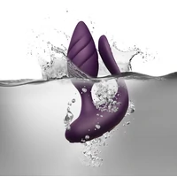 Vibrator Dublu Cocktail Couples Toy Burgundy Mov
