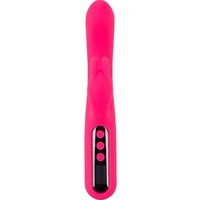Vibrator Dublu Sunset Rabbit 10 Moduri Reîncărcabil Roz