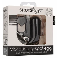 Vibrator Egg Wireless Vibrating Punctul G Negru