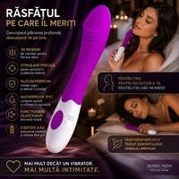 Vibrator Esențial Pretty Love Punct G Adorabil Mov