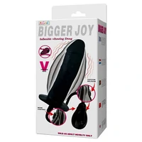 Vibrator Gonflabil Bigger Joy Negru