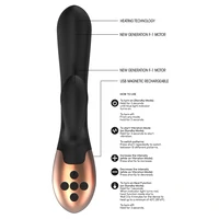 Vibrator Heating Punctul G Exquisite Negru