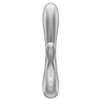 Vibrator Hot Lover Heat Argintiu