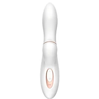 Vibrator Iepuraș Satisfyer Profesional Punctul G Alb