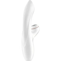 Vibrator Iepuraș Satisfyer Profesional Punctul G Alb