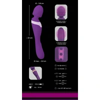 Vibrator Javida Double Massager Mov