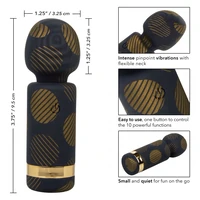 Vibrator Mic Clitoris Wand Negru