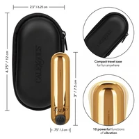 Vibrator Ou Rechargeable Hideaway Auriu