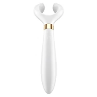 Vibrator Pentru Cuplu Multifun 3 Alb