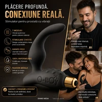 Vibrator Prostată O-Boy 7 Speed Negru