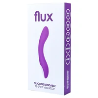Vibrator Punctul G FLUX Silicone Bendable Mov