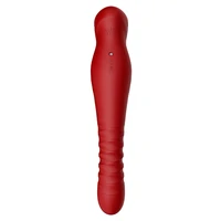 Vibrator Punctul G King Vibrating Thruster Roșu