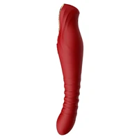 Vibrator Punctul G King Vibrating Thruster Roșu