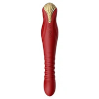 Vibrator Punctul G King Vibrating Thruster Roșu