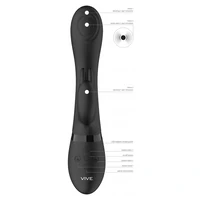 Vibrator Rabbit Cato Pulse Punctul G Negru