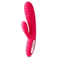 Vibrator Rabbit Cu Încălzire Svakom Adonis Roșu