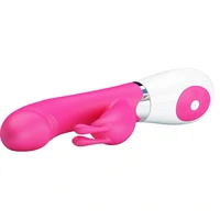 Vibrator Rabbit cu Voce Pretty Love Gene Roz