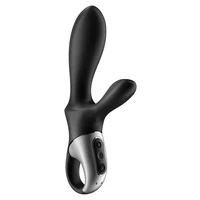 Vibrator Rabbit Heat Climax Plus Negru