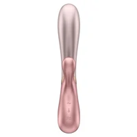 Vibrator Rabbit Hot Lover Heat Silicon 19.9cm Roz