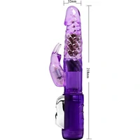 Vibrator Rabbit Persian Elite 23cm Mov