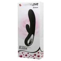 Vibrator Rabbit Pretty Love Elmer Negru